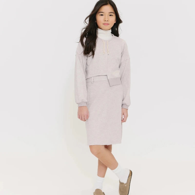 Fleece Skirt - Oatmeal