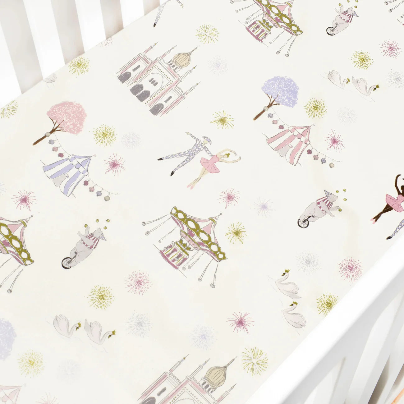 Crib Sheet - Wonderland Rose