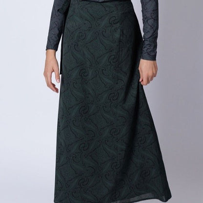 Silk Skirt - Green