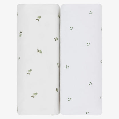 Crib Sheet 2 Pack - Sage Berries