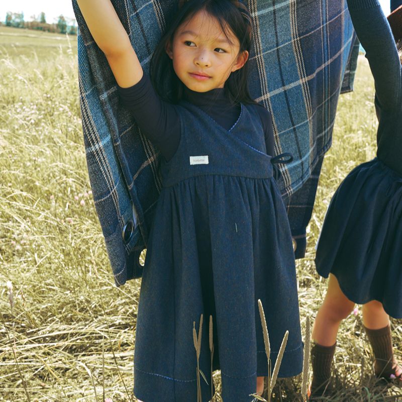 Wrap Dress - Blue