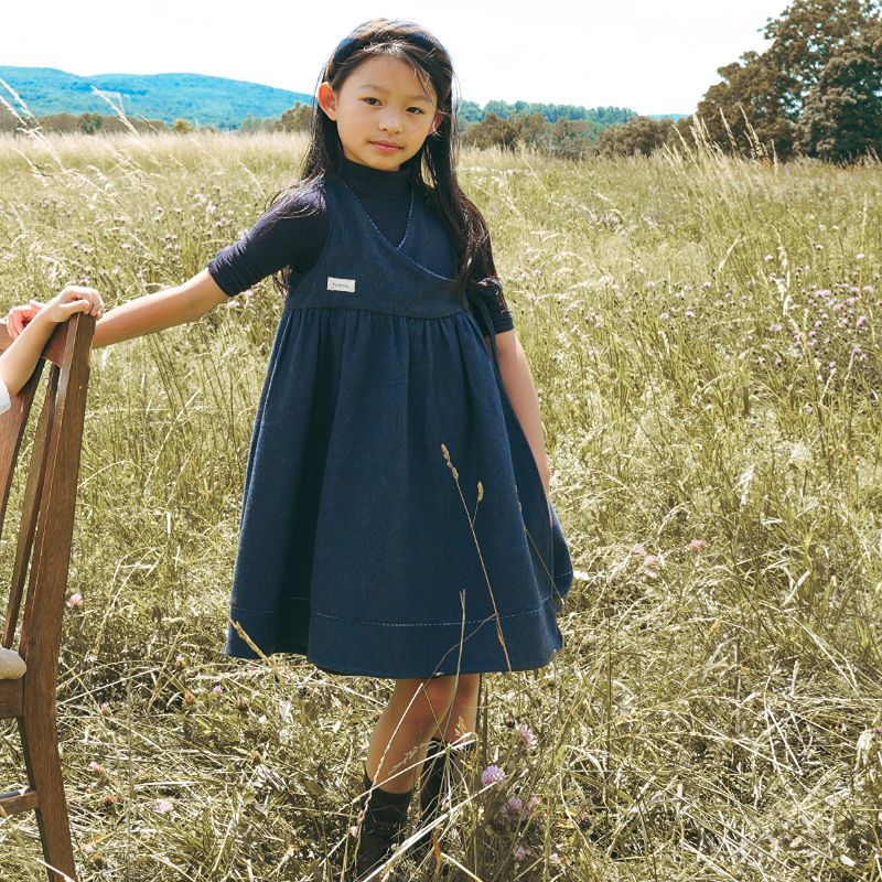 Wrap Dress - Blue