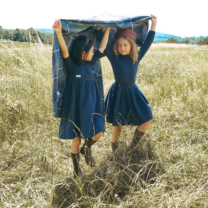 Wrap Dress - Blue