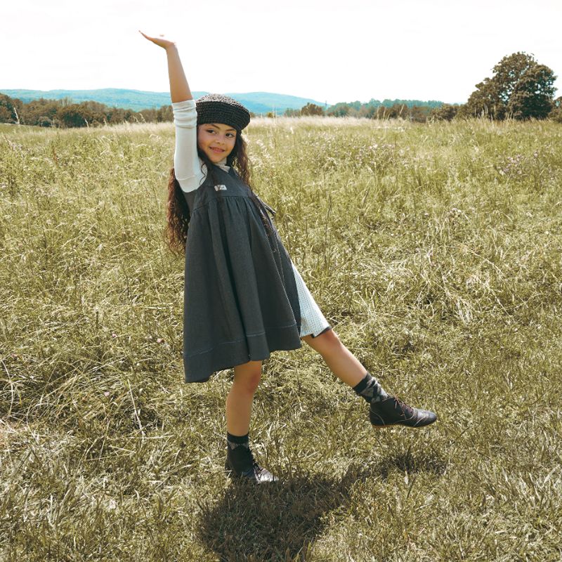 Wrap Dress - Grey
