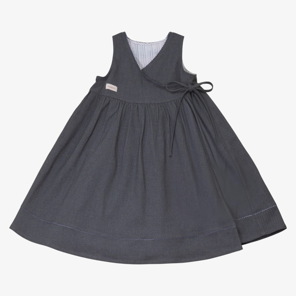 Wrap Dress - Grey