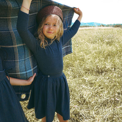 Wrap Skirt - Blue