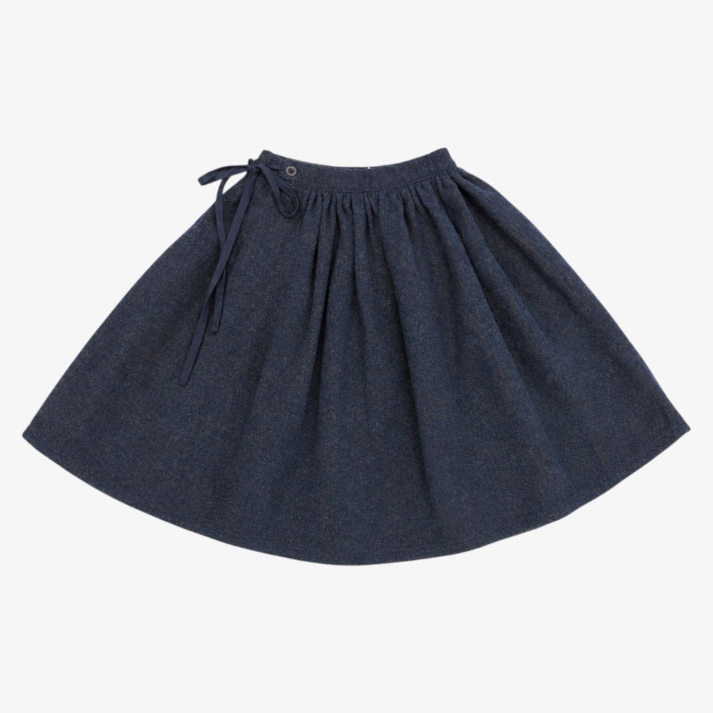 Wrap Skirt - Blue