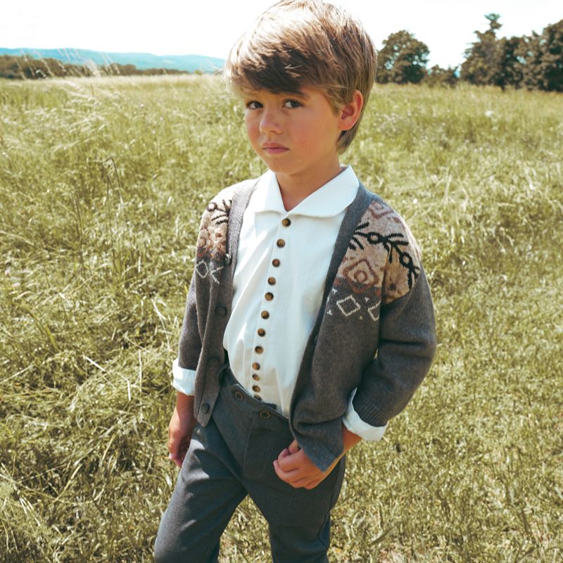 Chunky Cardigan - Grey