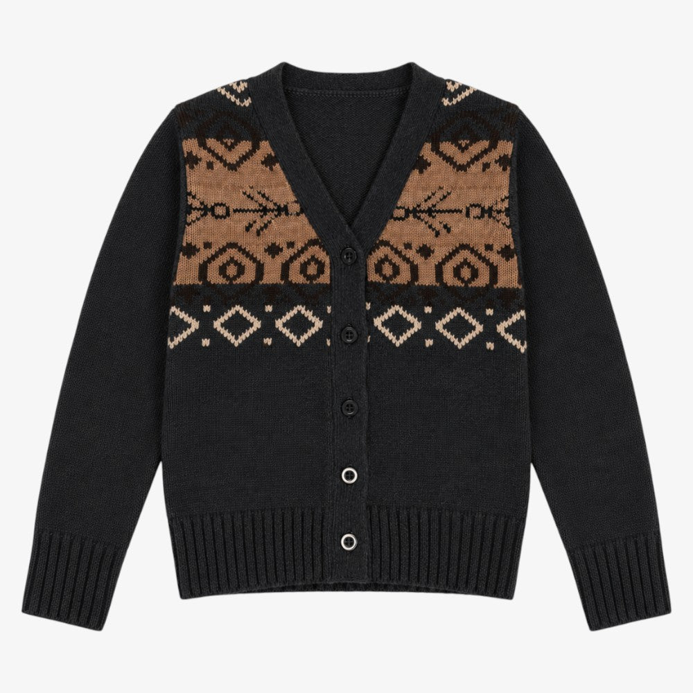 Chunky Cardigan - Grey