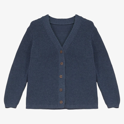 Knit Cardigan - Blue