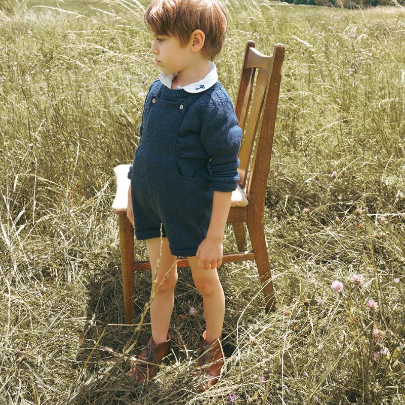 Short Overalls - Blue