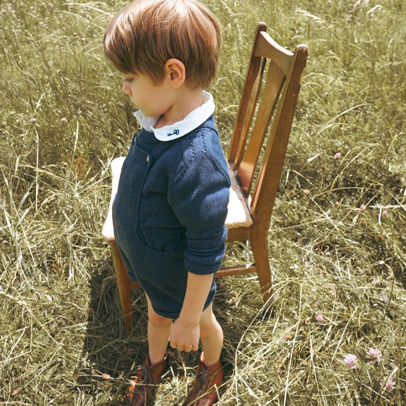 Short Overalls - Blue