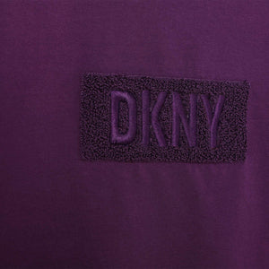 DKNY Jersey Long Sleeves T-Shirt - Violet