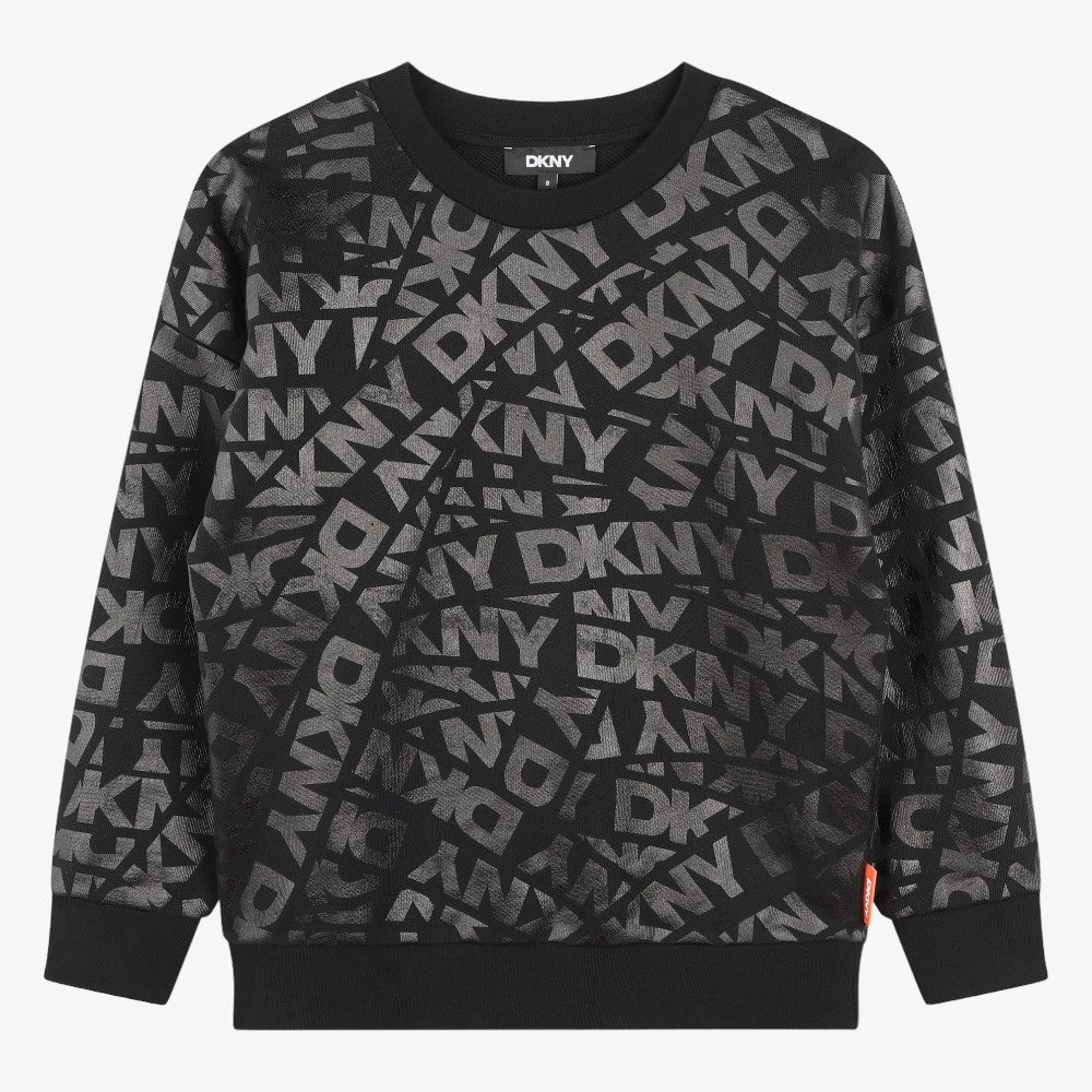 Print Sweatshirt - Black