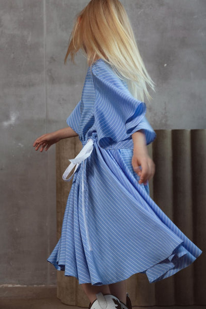 Dale Dress - Blue