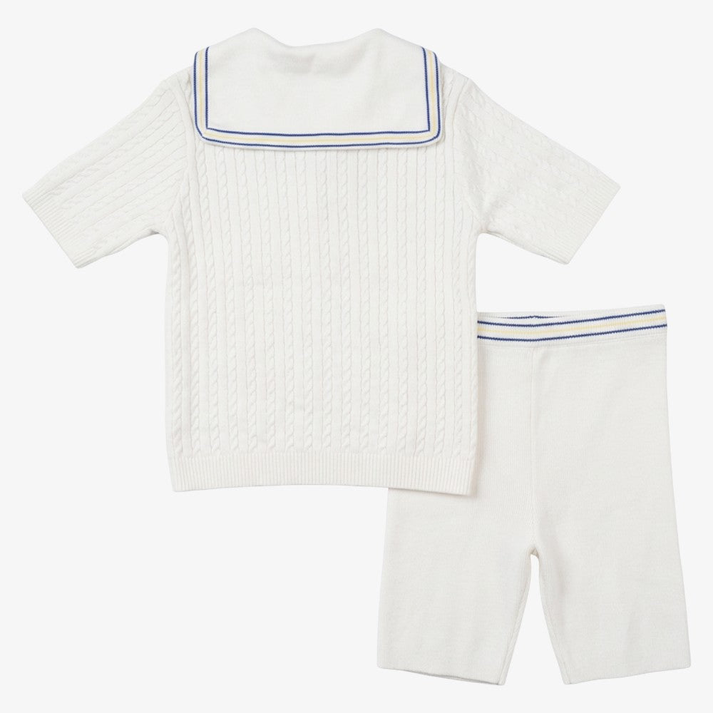 Sailor Collar Set - Royal Blue