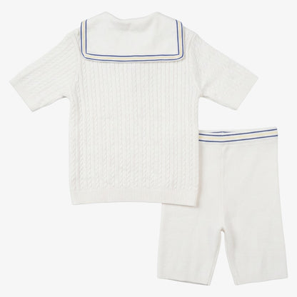 Sailor Collar Set - Royal Blue