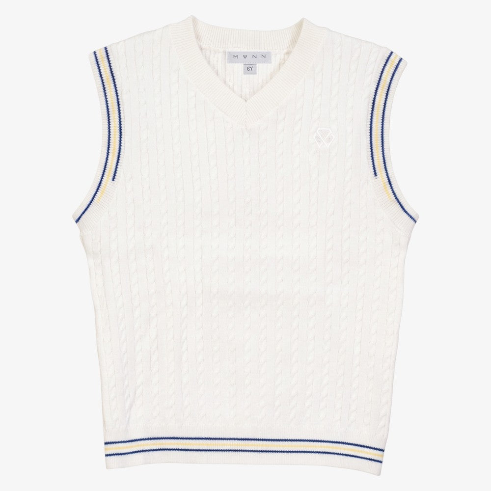 Stripe Detail Vest - Royal Blue