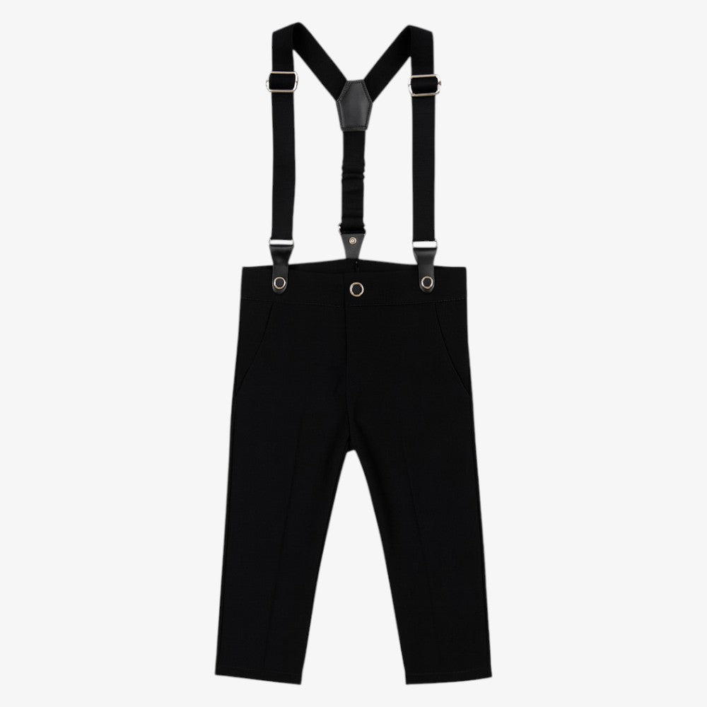 Suspender Pants - Black