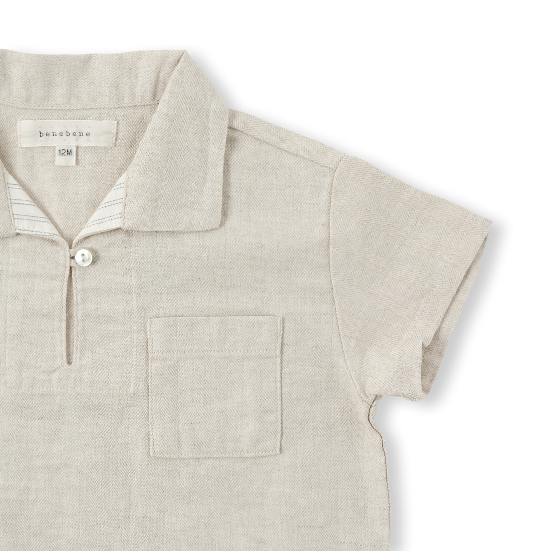 Collar Shirt - Natural