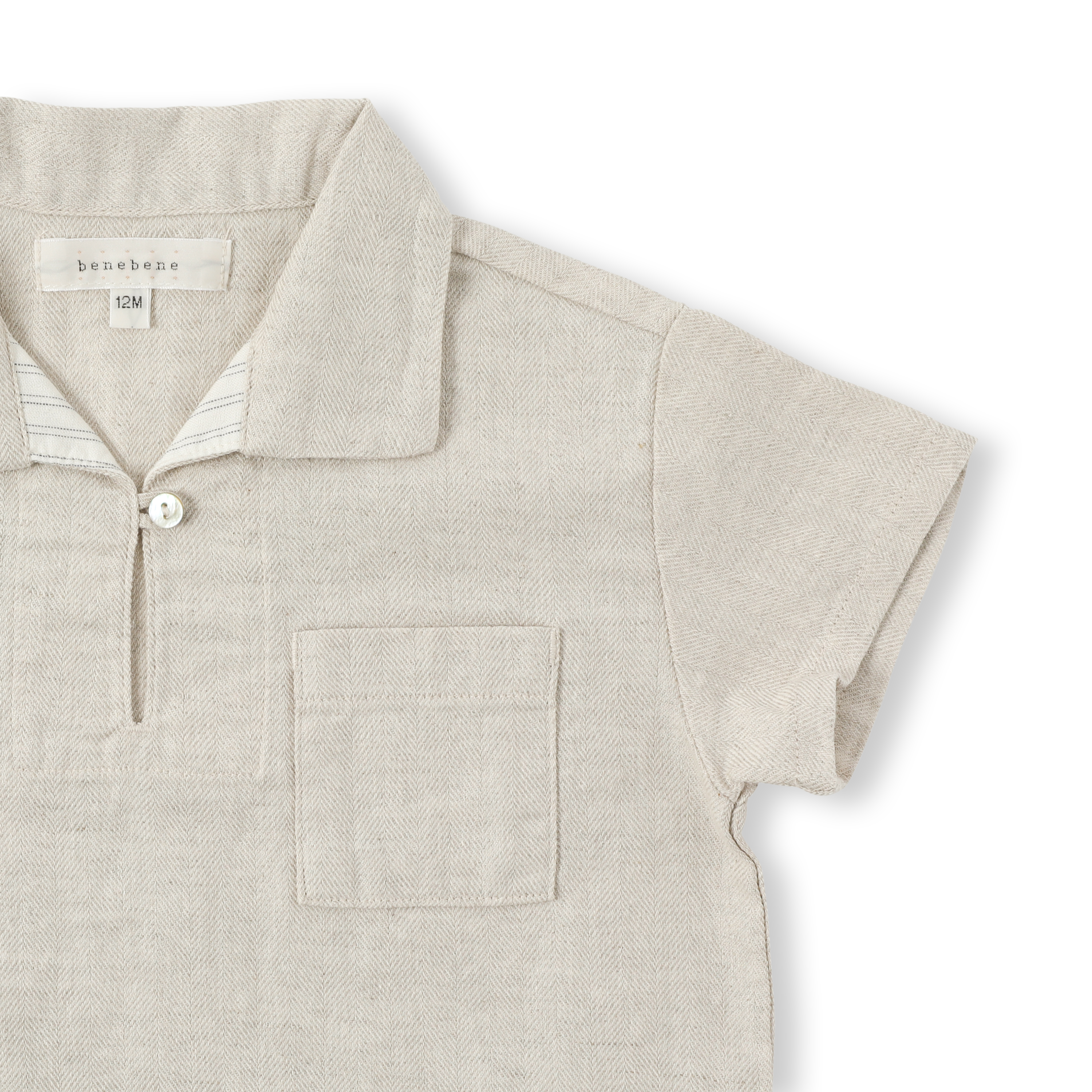 Collar Shirt - Natural