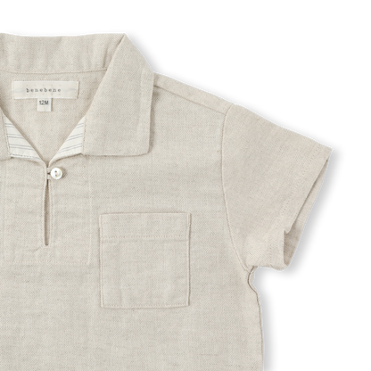 Collar Shirt - Natural