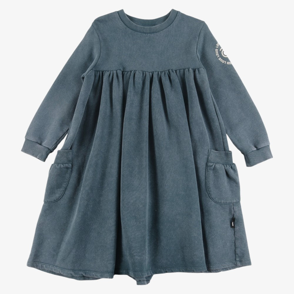 Bubble Pocket Dress - Marble Dye