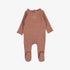 Dreamy Graphic Footie - Deep Pink