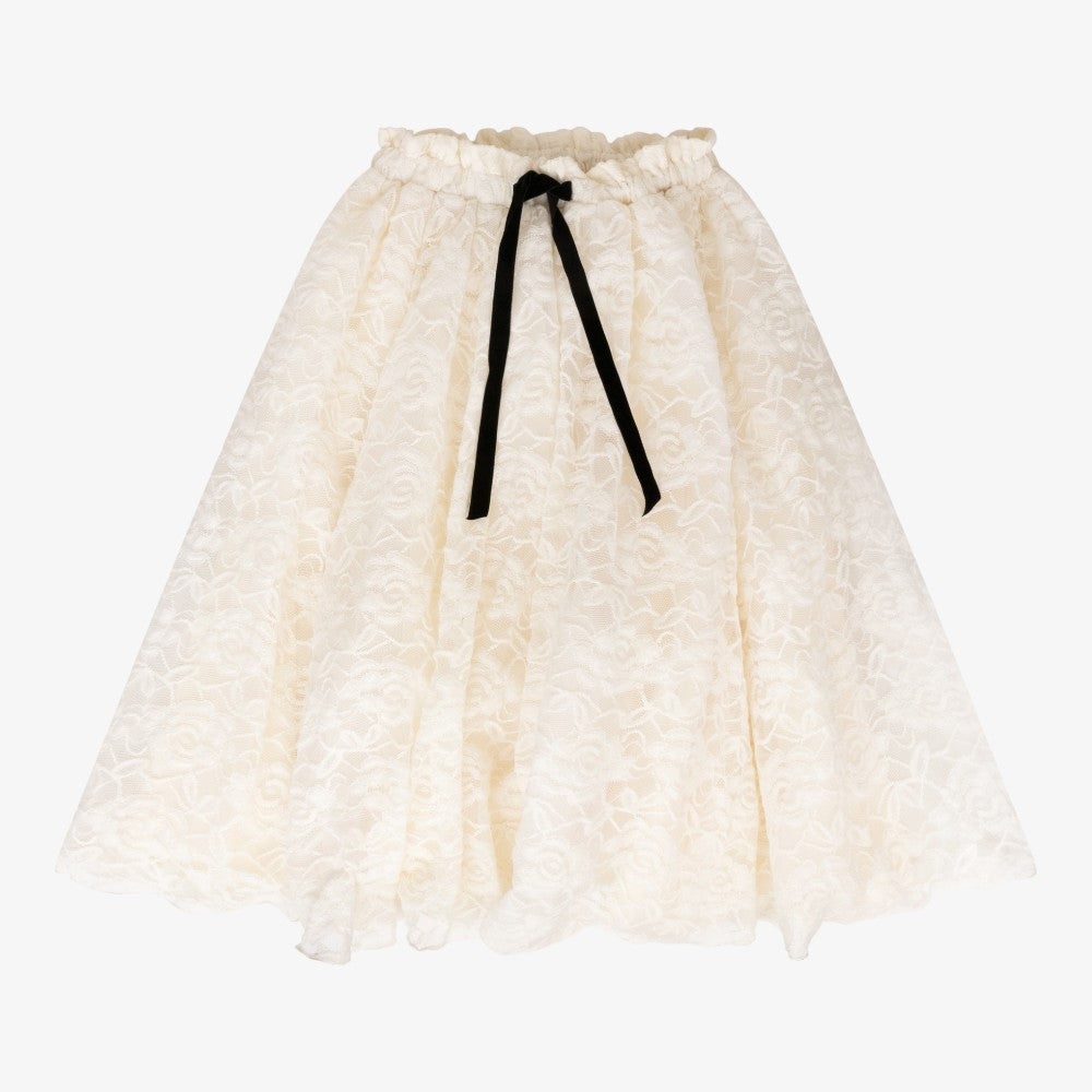 Carlin Lace Skirt - White