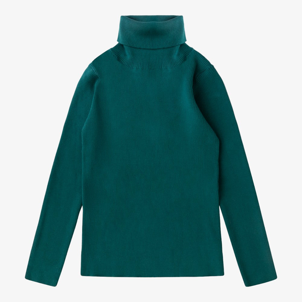 Ribbed Turtleneck - River