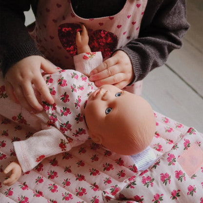 Doll Bedding - Rosie Rose