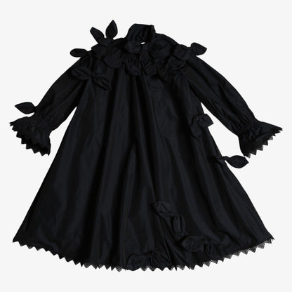 Estrella Bow Embellished Frock - Sapphire