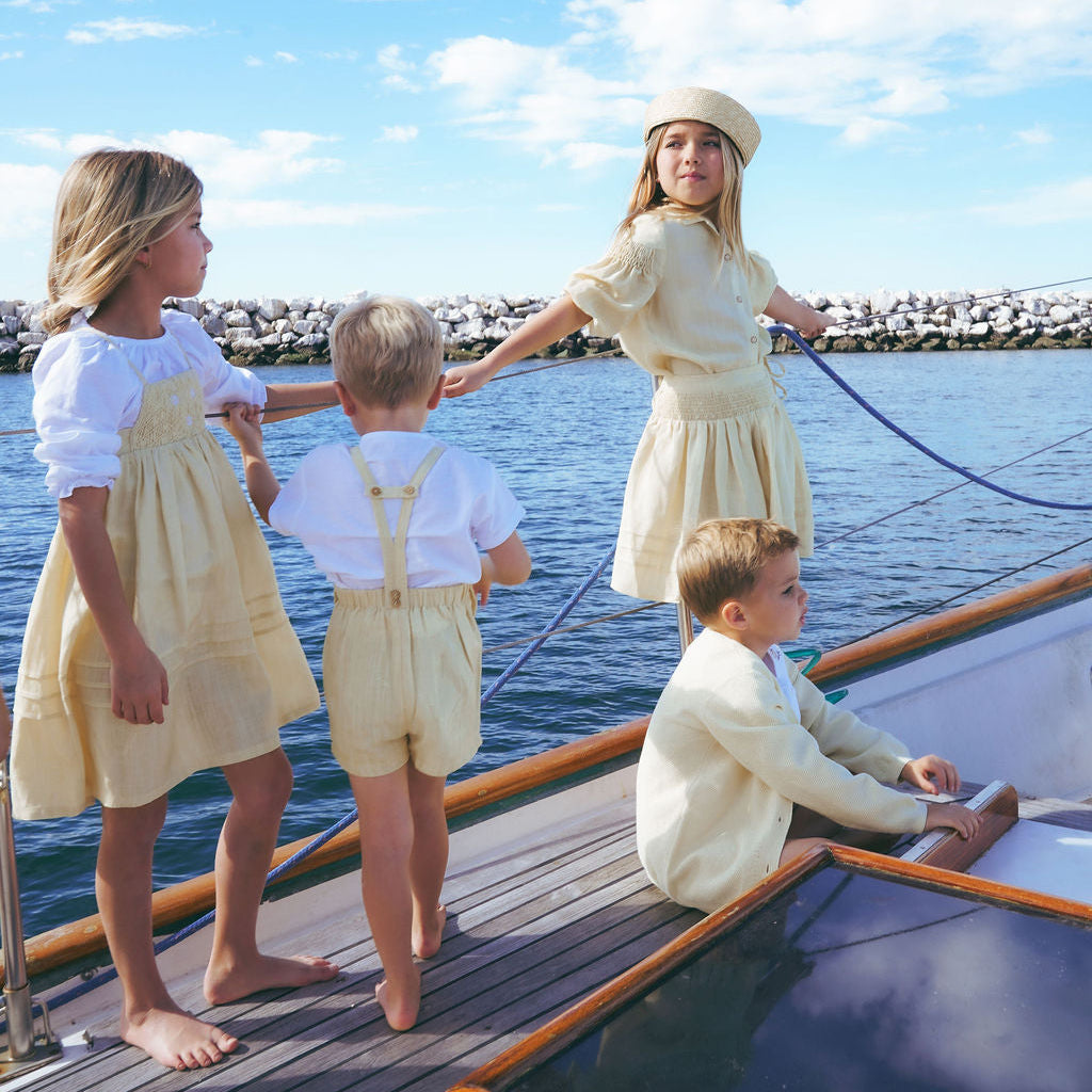 Knit Cardigan - Yellow