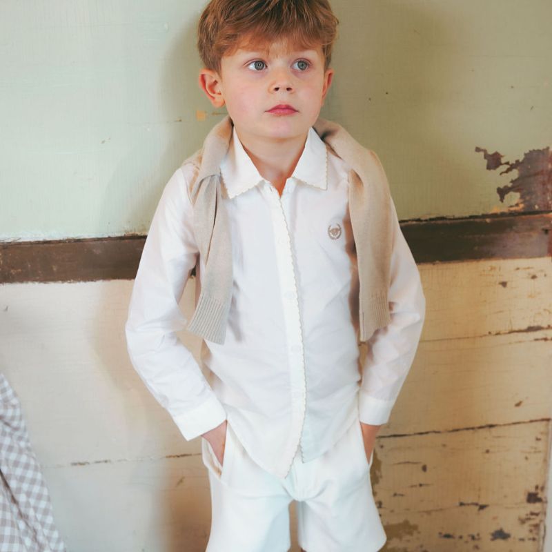 Ponte Shorts - Ivory