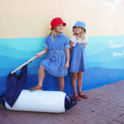 Nautical Skirt - Blue Denim