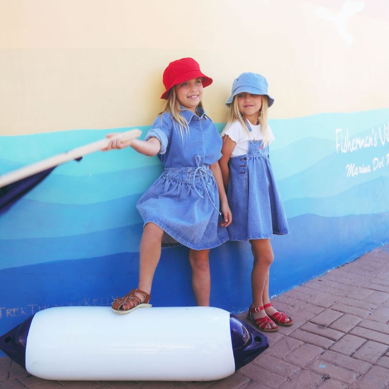 Nautical Skirt - Blue Denim