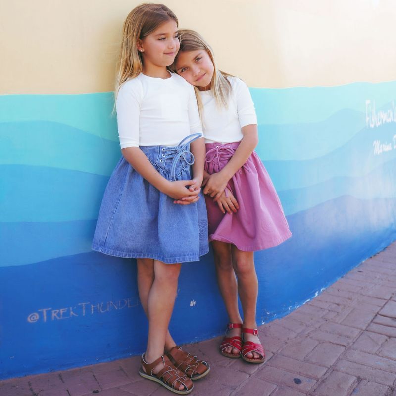 Nautical Skirt - Blue Denim