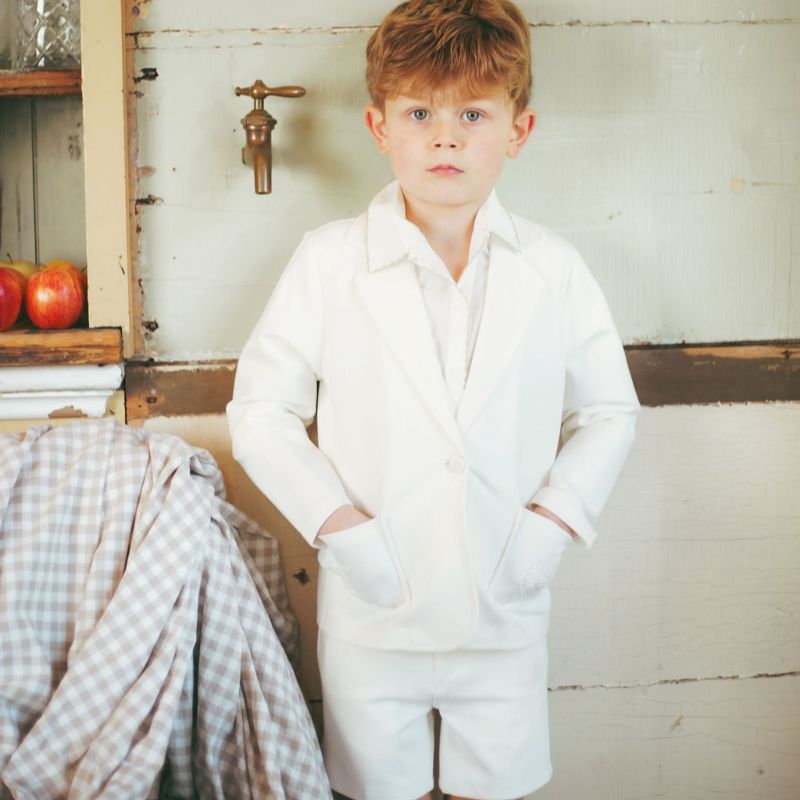 Ponte Shorts - Ivory