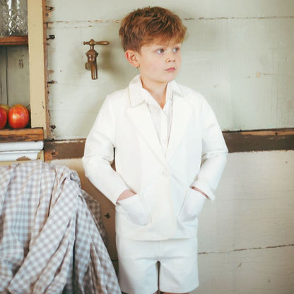 Ponte Shorts - Ivory