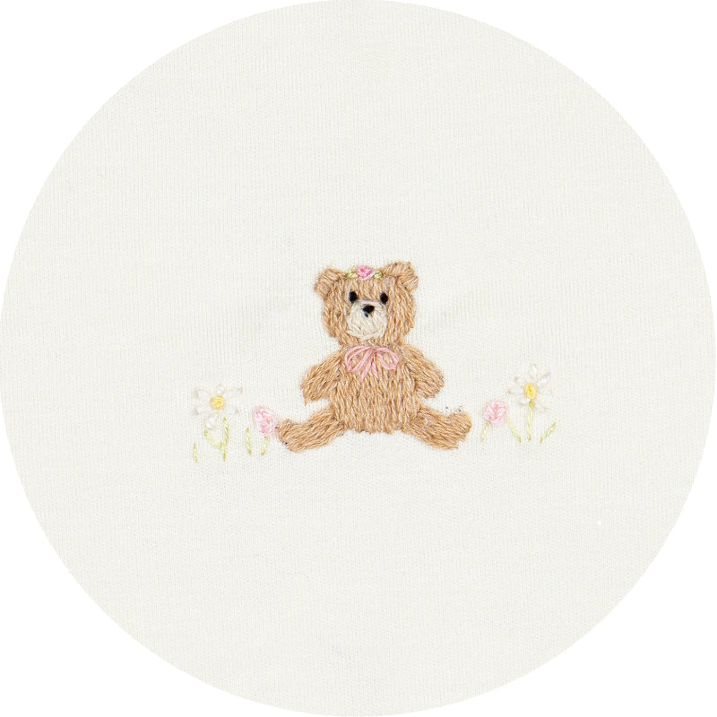 Embroidered Bundle Set - Flower Bear