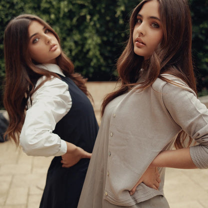 Knit Cardigan - Grey