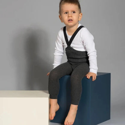 Footless Tights - Dark Grey Blend