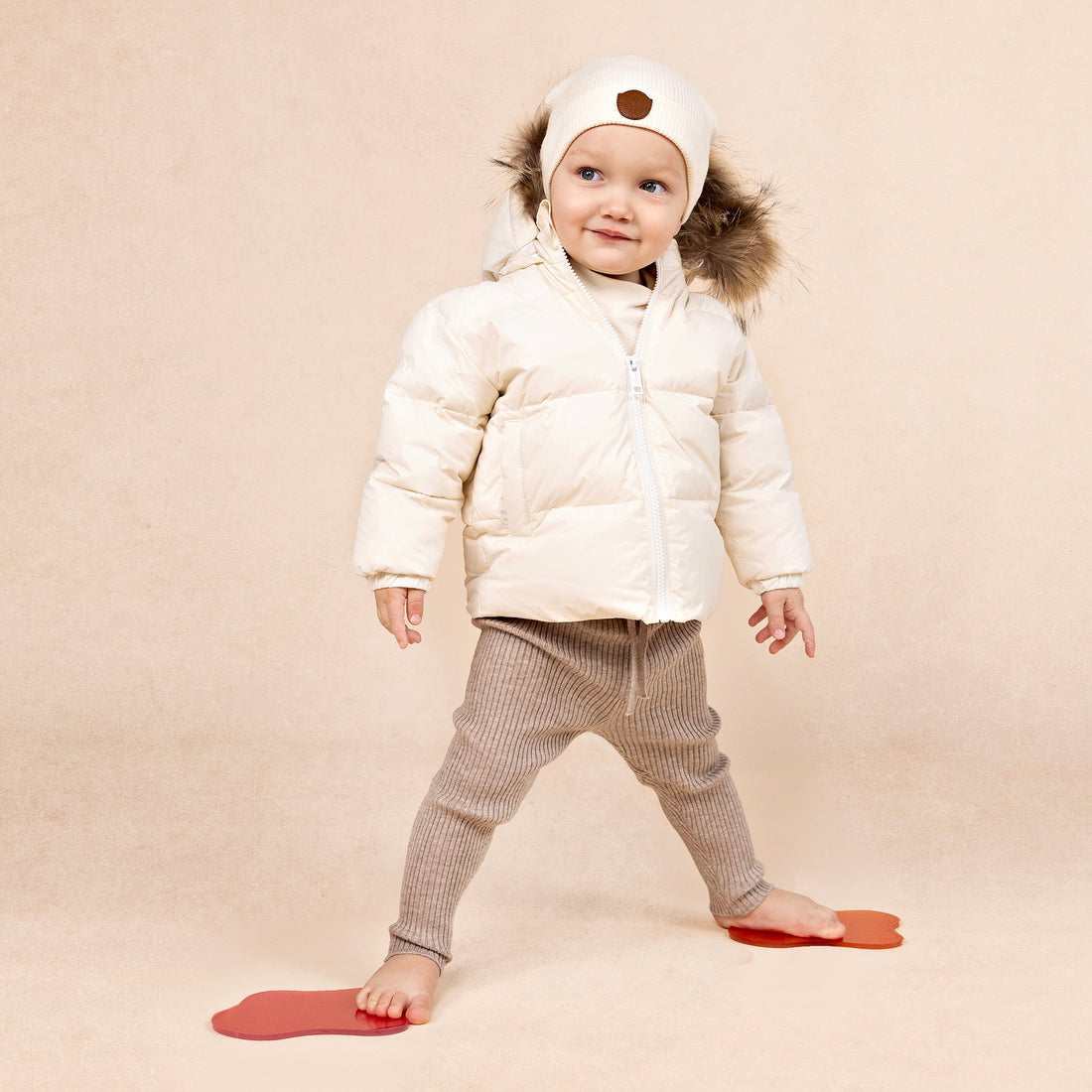 Pocket Coat - Cream