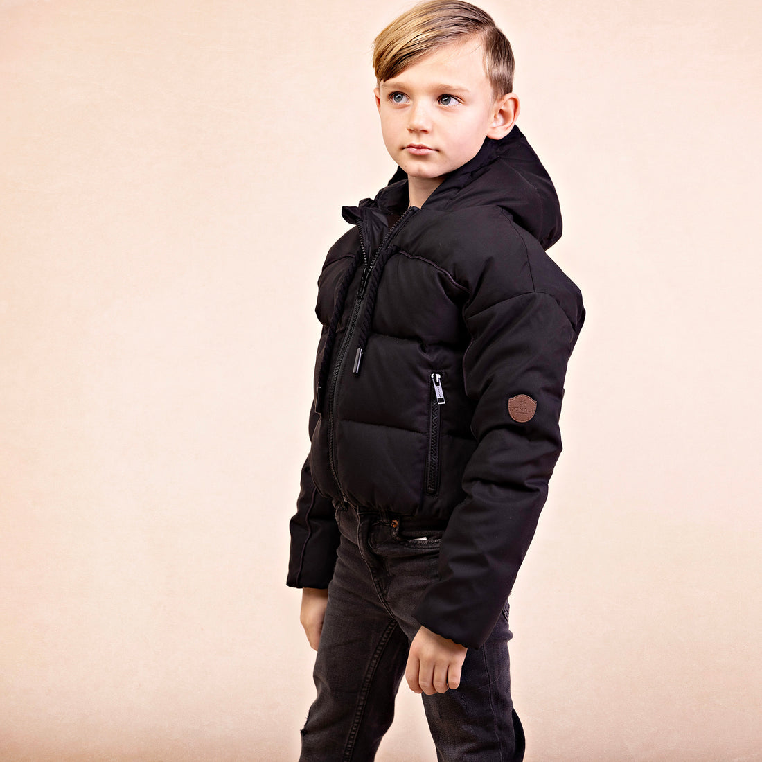 Piper Bomber Coat - Black