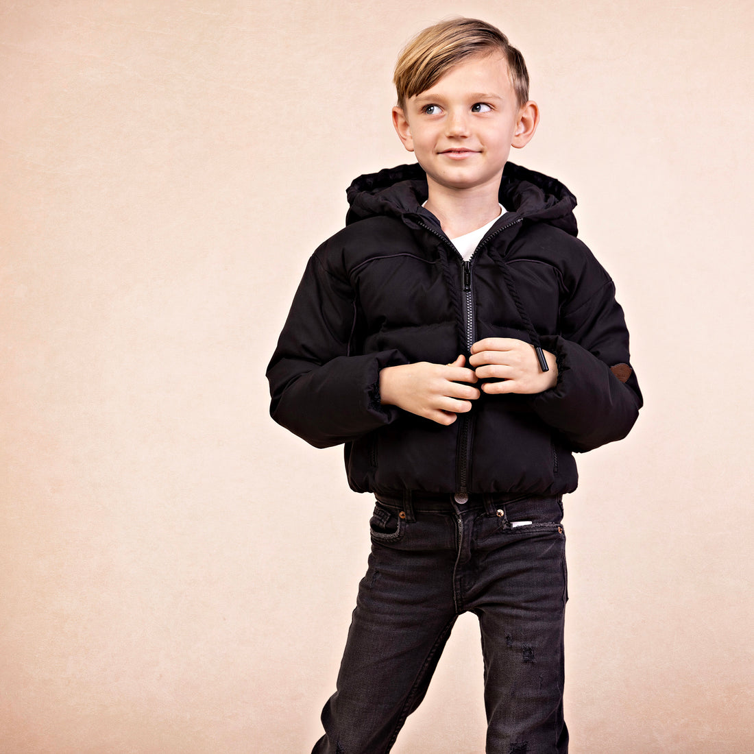 Piper Bomber Coat - Black