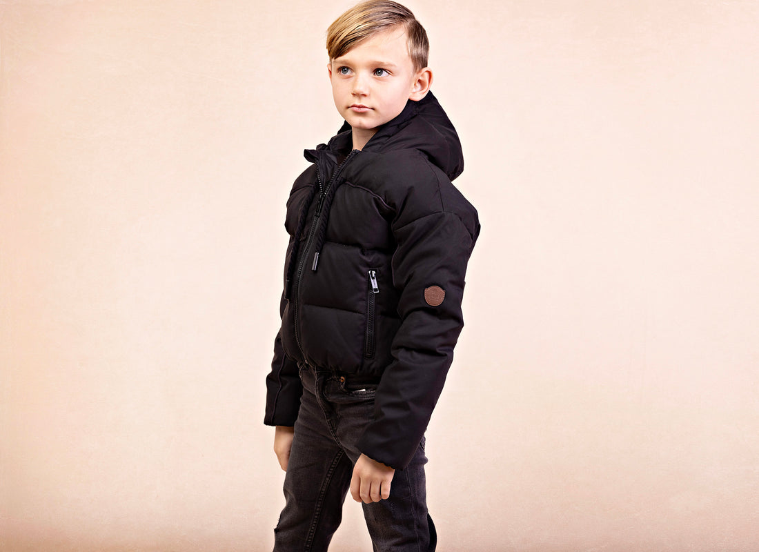 Piper Bomber Coat - Black