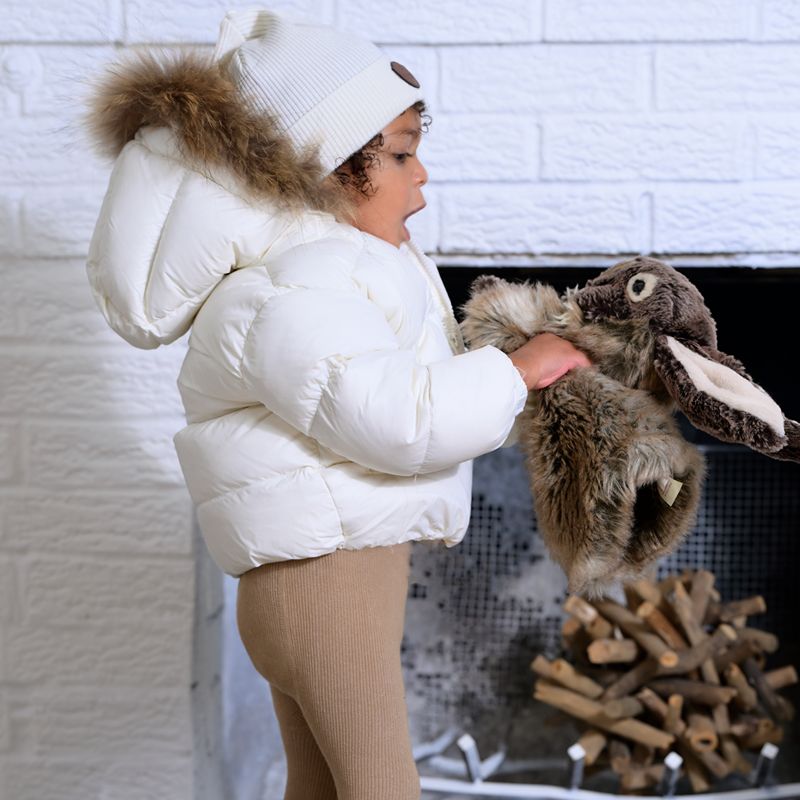 Classic Bomber - Winter White
