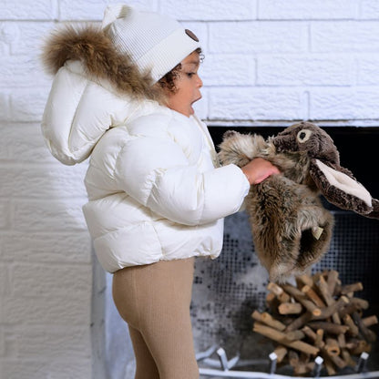 Classic Bomber - Winter White