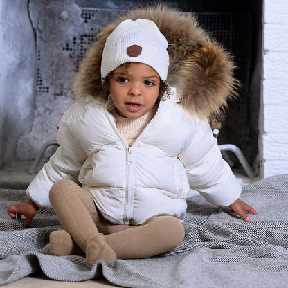 Classic Bomber - Winter White