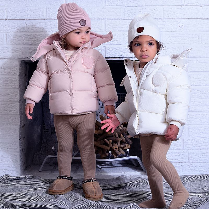 Furry Patch Jacket - Petal Pink